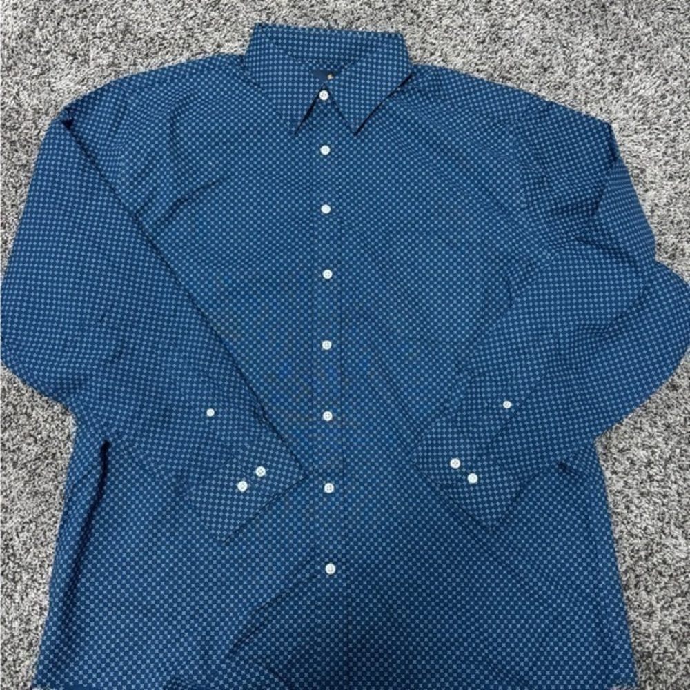 Stafford Mens Regular Fit Long Sleeve Dress Shirt